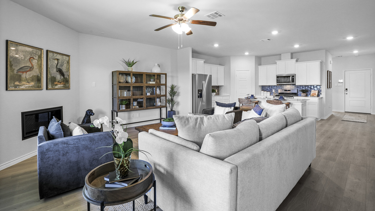 H40O Floorplan at Fireside by the Lake in Garland, TX.