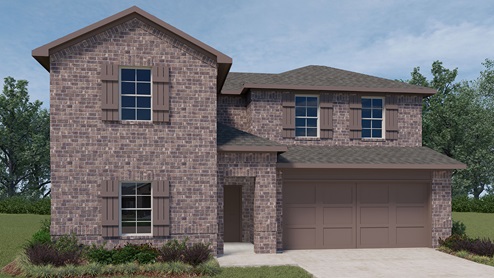 H40O Floorplan in Fireside by the Lake of Garland Elevation A
