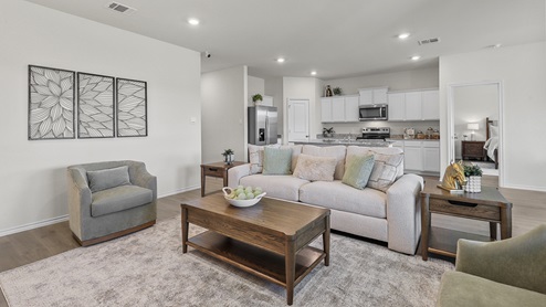 1304 Quest Bridge Road open concept living area with natural lighting