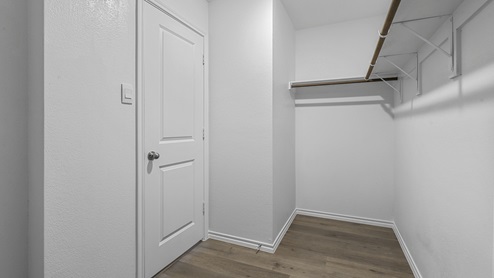 1304 Quest Bridge Road primary bedroom closet with carpet and white walls