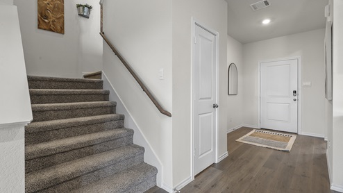 1308 Quest Bridge Road interior entry with view of staircase