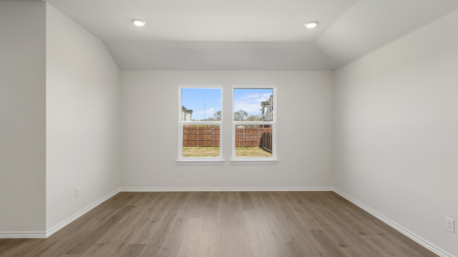 living area with double windows