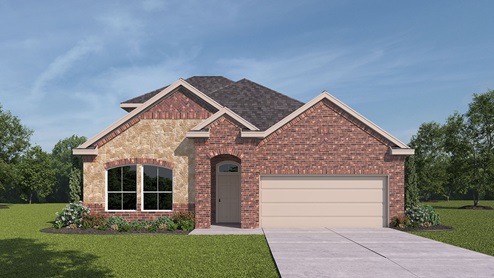 2956 rendering elevation at Lakewood Trails in Forney, TX