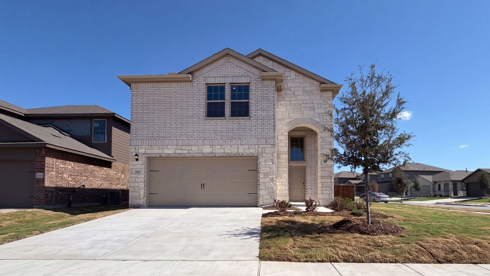 front of home