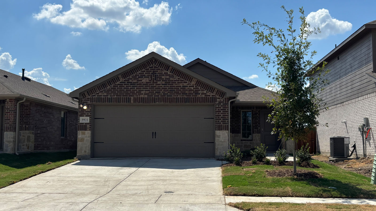 front of home