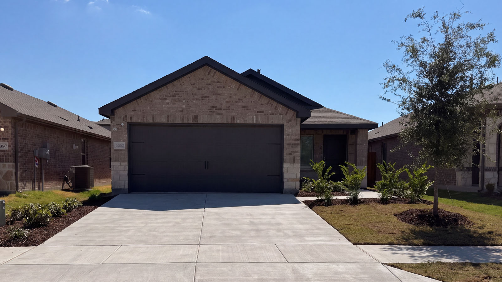 front of home