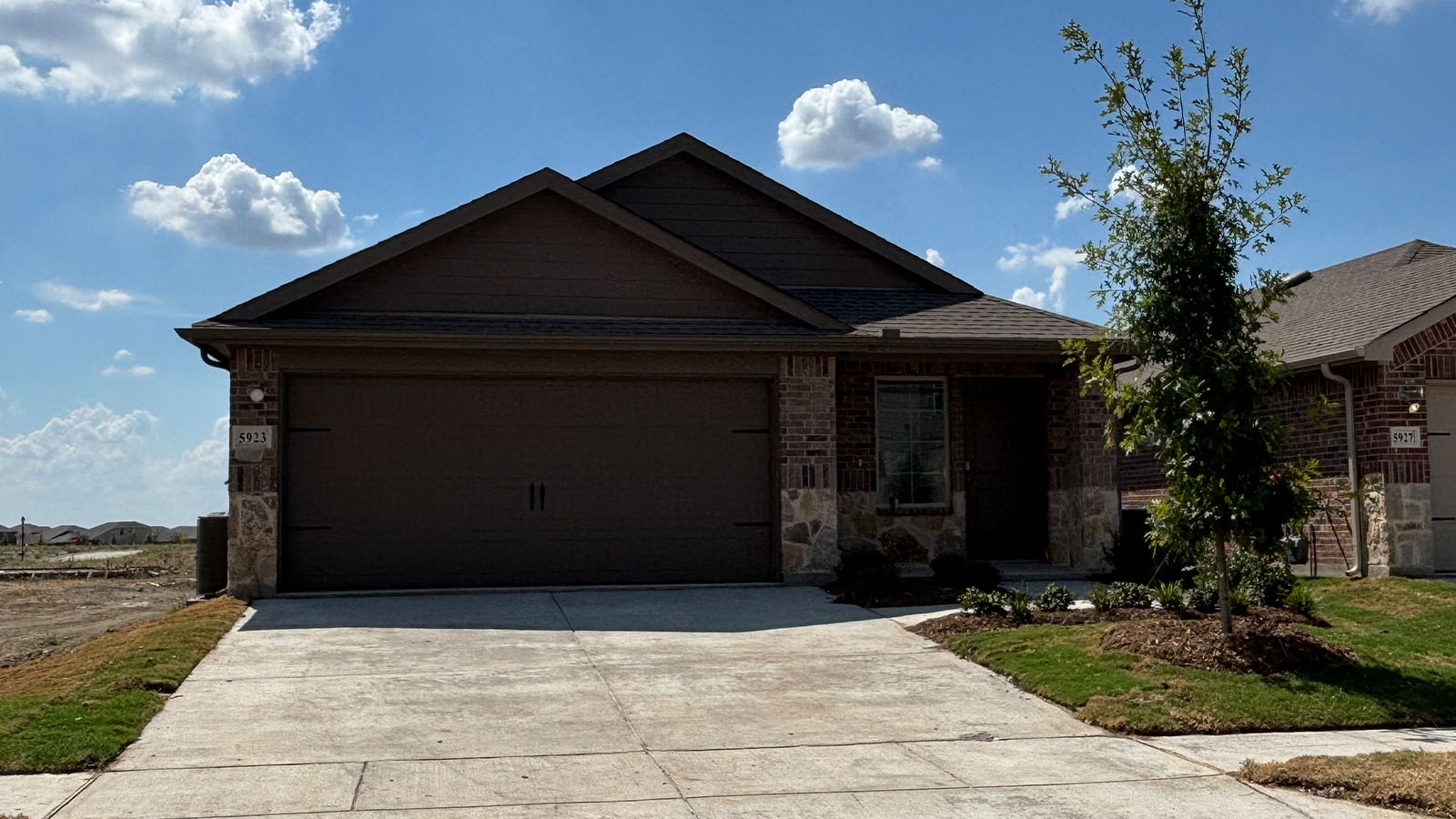 front of home