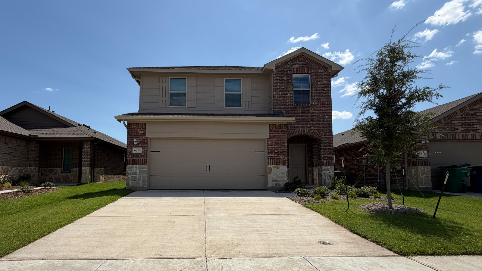 front of home