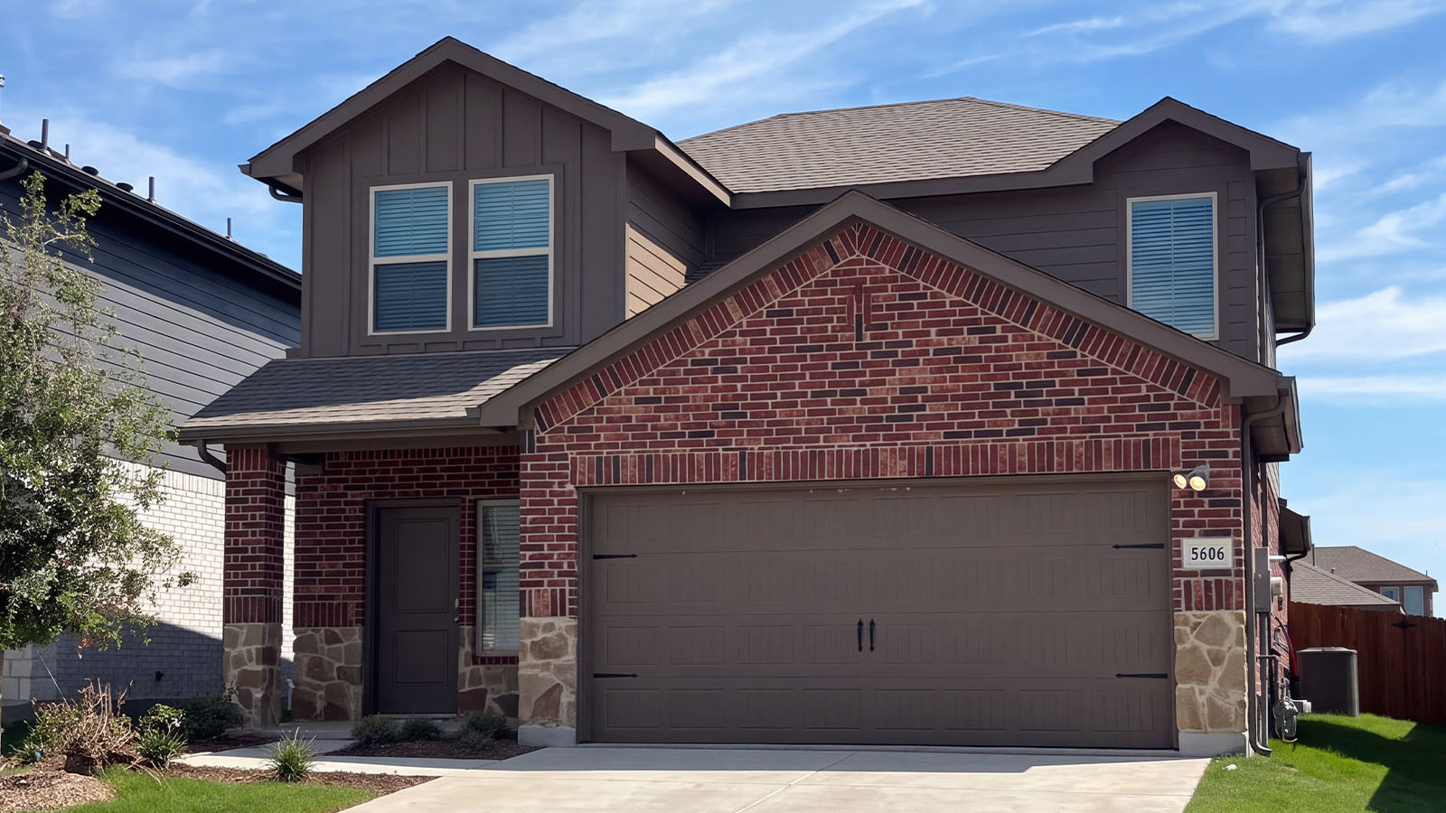 front of home