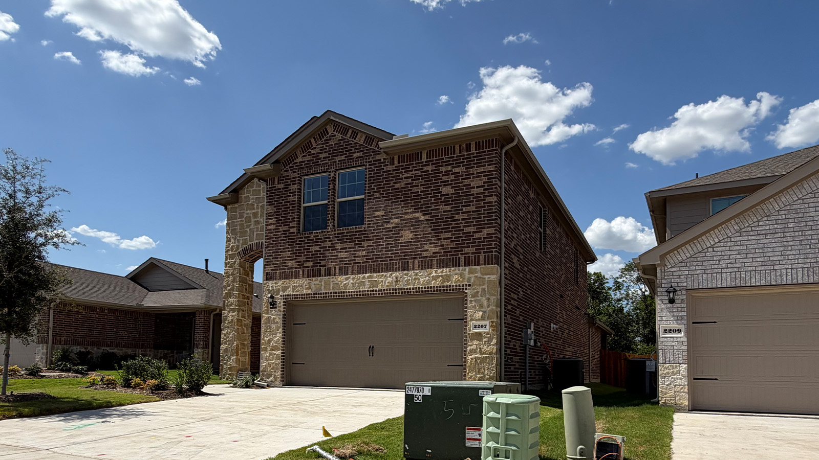front of home