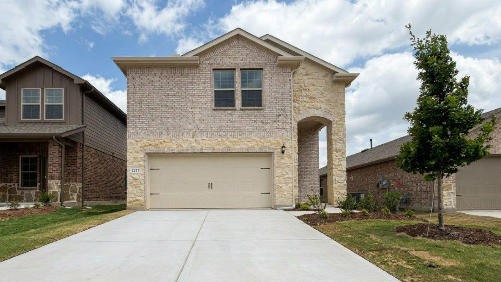 front of home