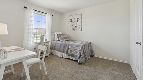 2015 Wildcat Trail model home at Wildcat Ranch in Crandall, TX secondary bedroom