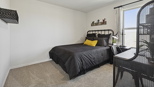 2015 Wildcat Trail model home at Wildcat Ranch in Crandall, TX secondary bedroom
