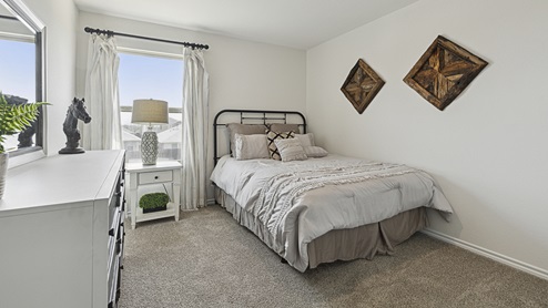 2015 Wildcat Trail model home at Wildcat Ranch in Crandall, TX secondary bedroom