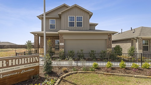 2015 Wildcat Trail model home at Wildcat Ranch in Crandall, TX exterior