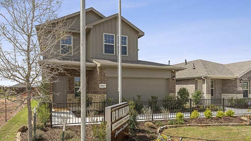 2015 Wildcat Trail model home at Wildcat Ranch in Crandall, TX exterior