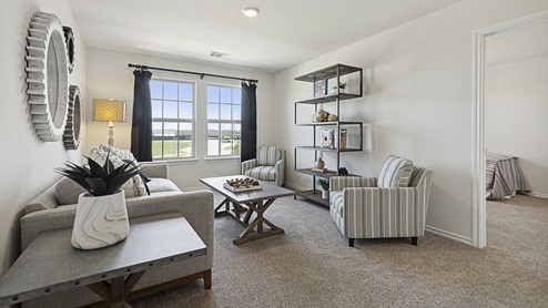 2015 Wildcat Trail model home at Wildcat Ranch in Crandall, TX upstairs gameroom