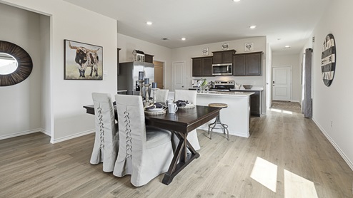2015 Wildcat Trail model home at Wildcat Ranch in Crandall, TX kitchen