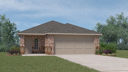 X30B Floorplan in Wildcat Ranch of Crandall B Elevation