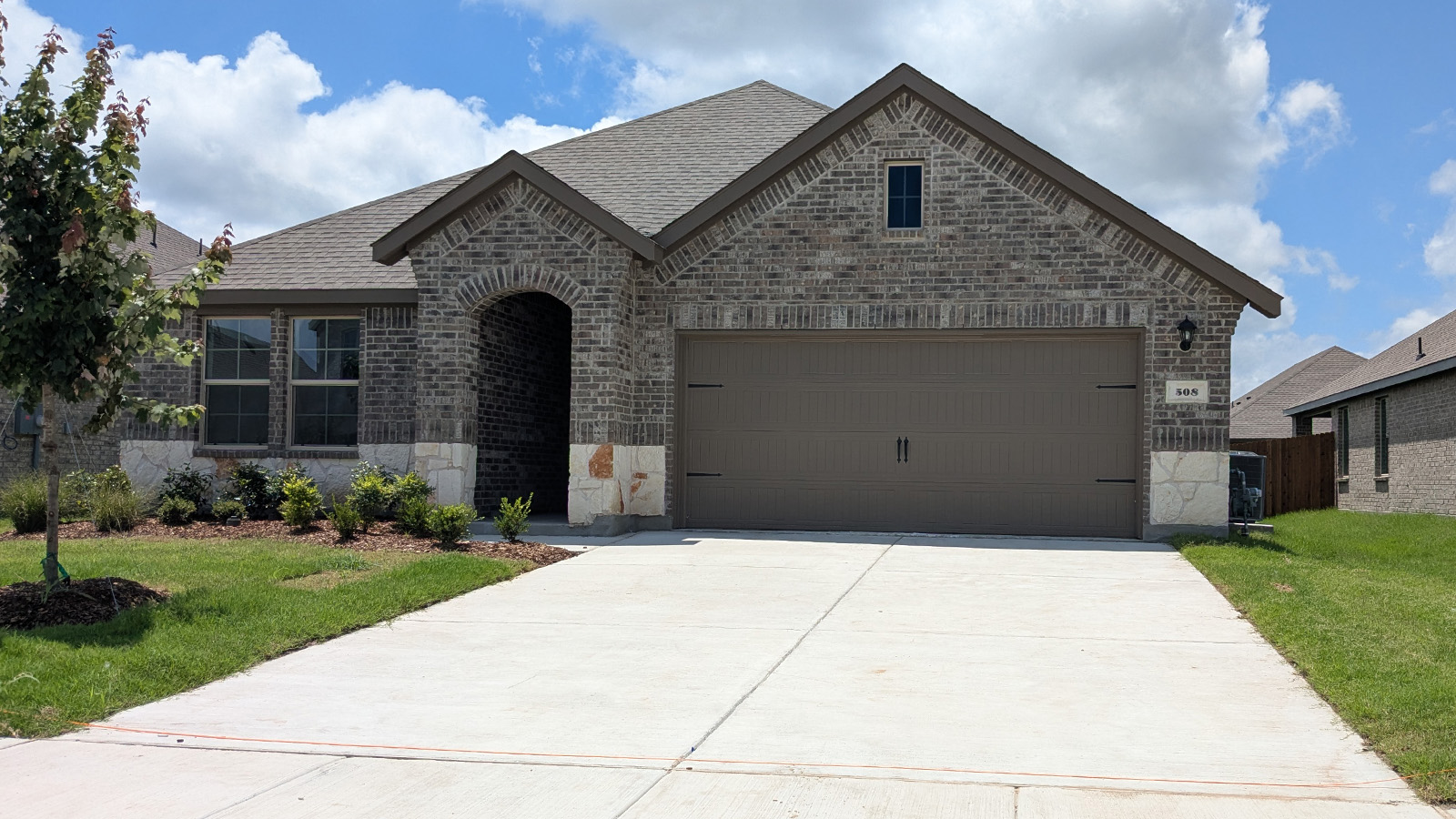 front of home