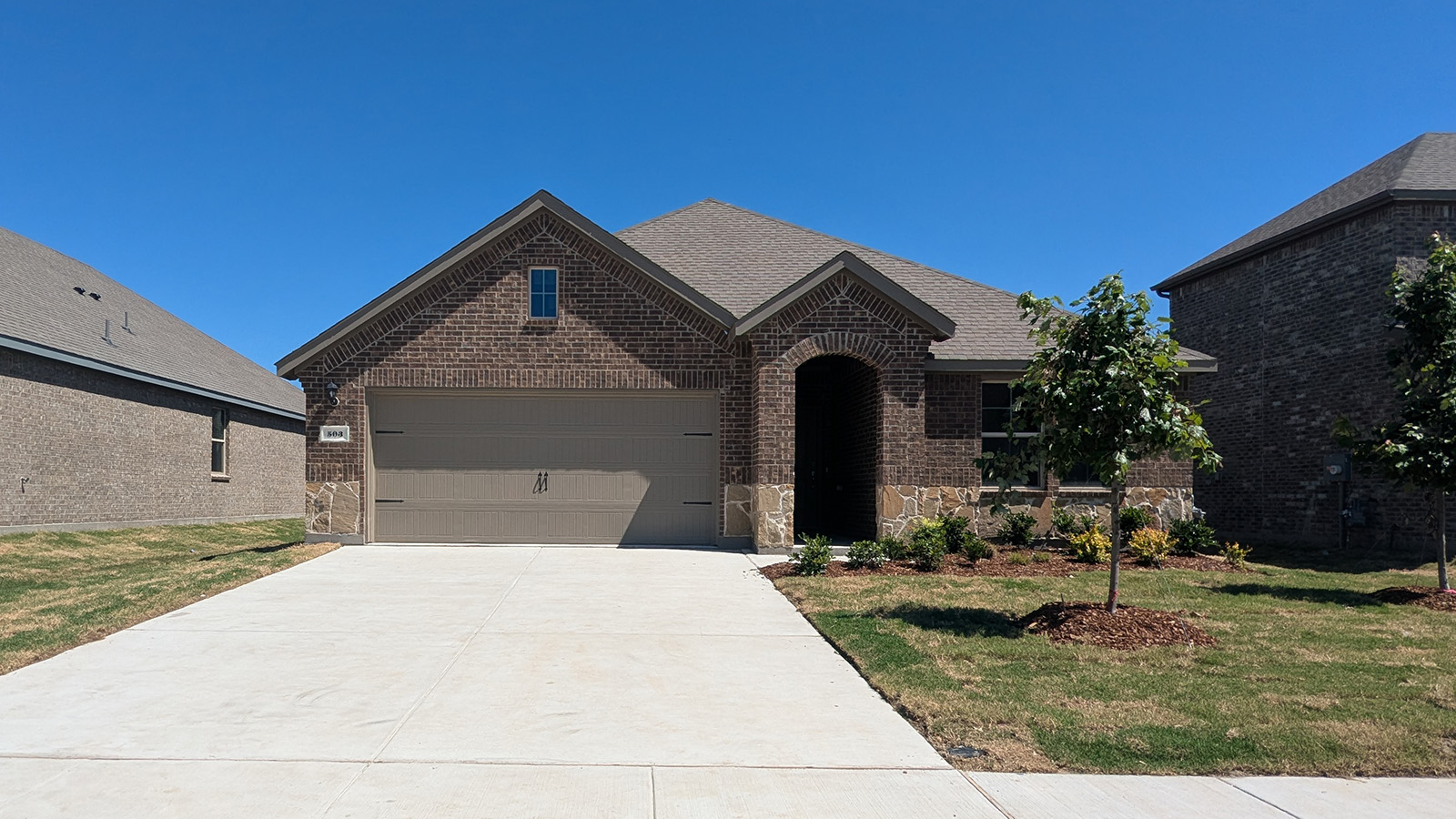 front of home