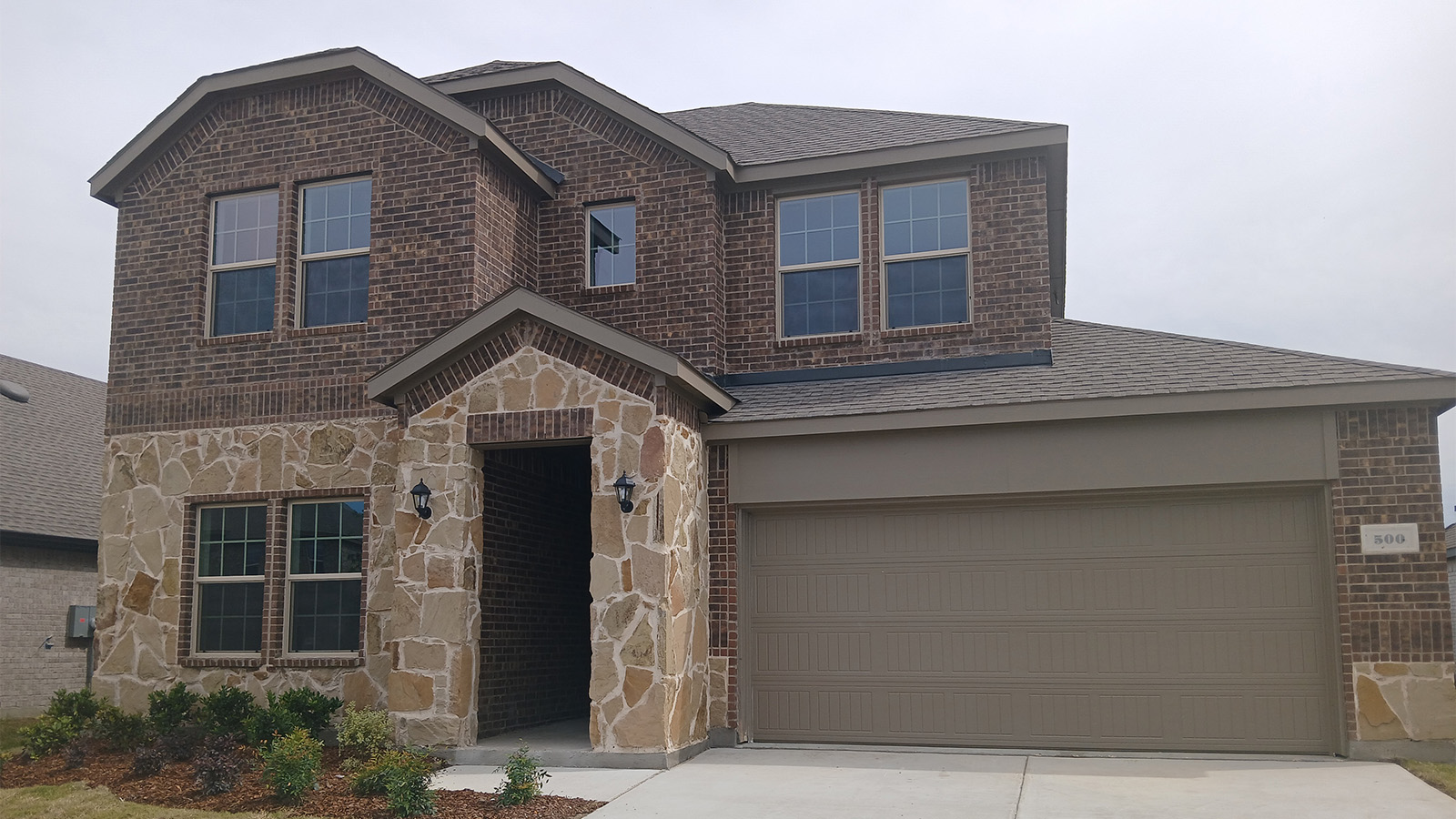 front of home