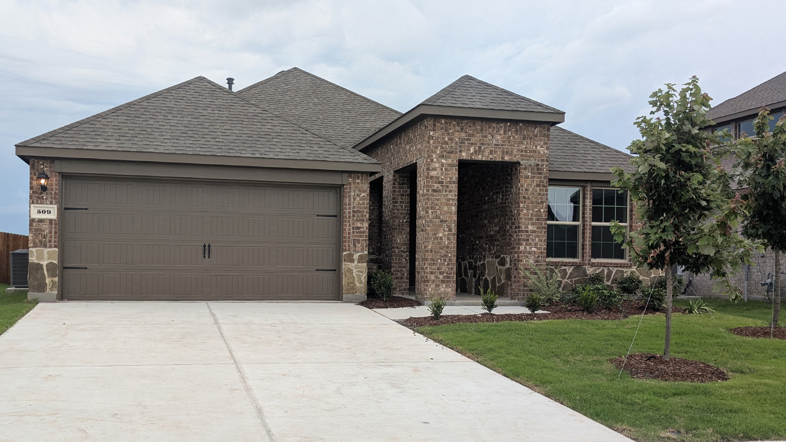 front of home