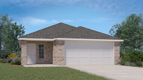 X30B Floorplan in Wildcat Ranch of Crandall A Elevation