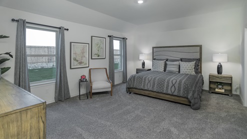 Valor farms amenities model bedroom