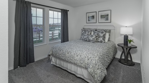 Valor farms amenities model bedroom