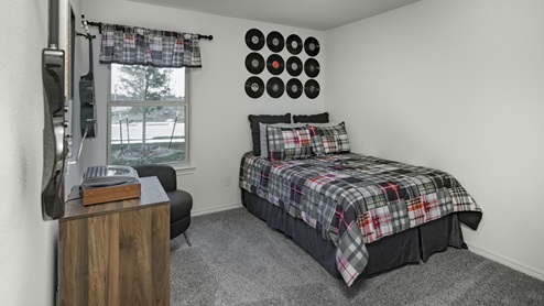 Valor farms amenities model bedroom