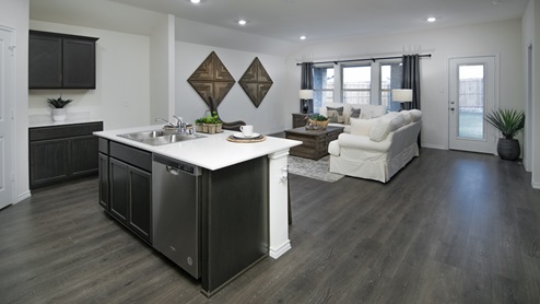 Valor farms amenities model kitchen