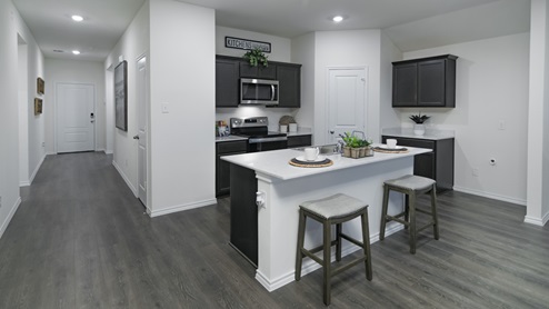 Valor farms amenities model kitchen