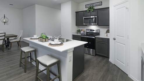 Valor farms amenities model kitchen