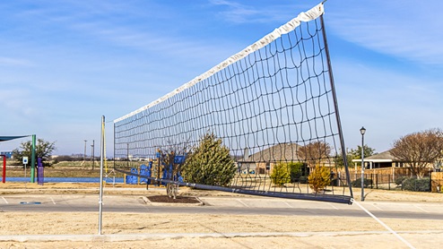Valor farms amenities volleyball court