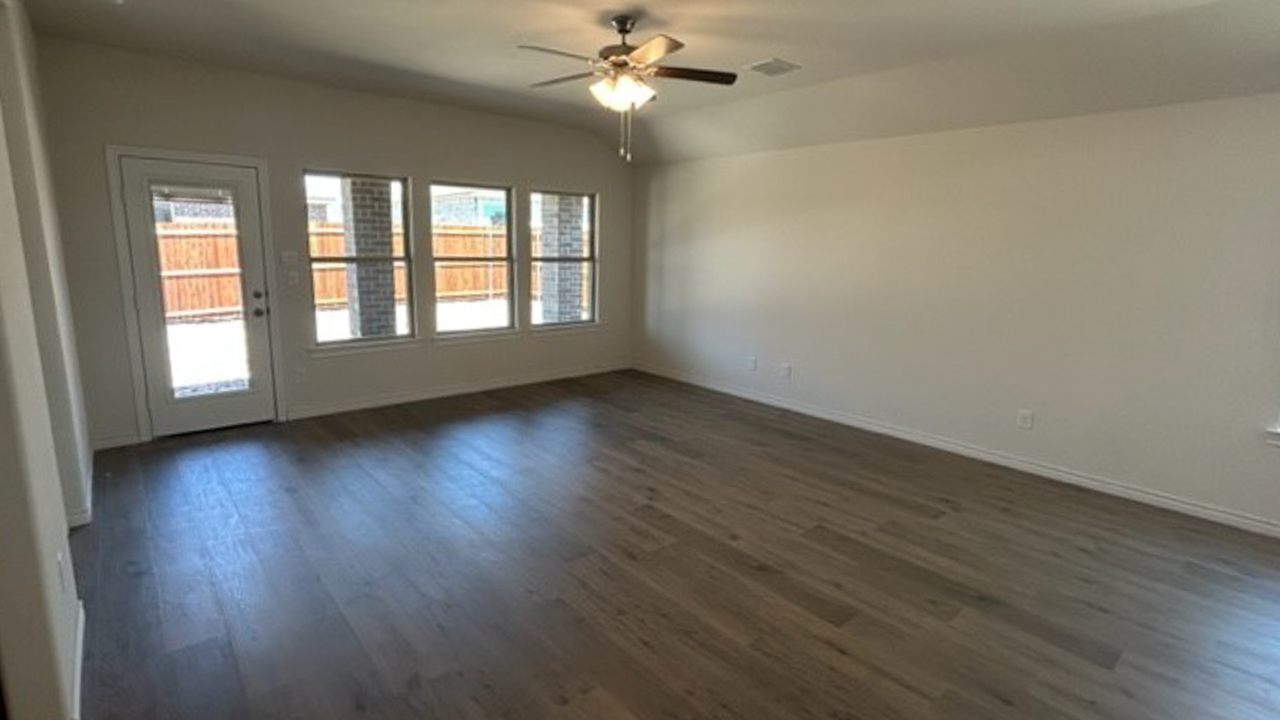 open concept living area