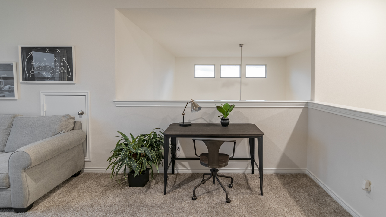 upstairs living room