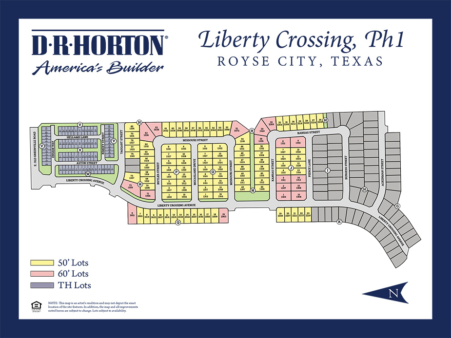 Static Lot Map