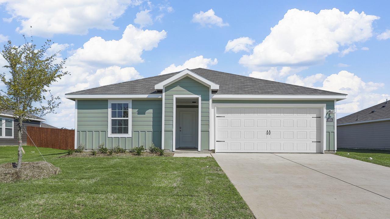 X40J Justin Floorplan at Corsicana Commons in Corsicana, TX - 1 Story 4 Bedroom 2 Bathroom