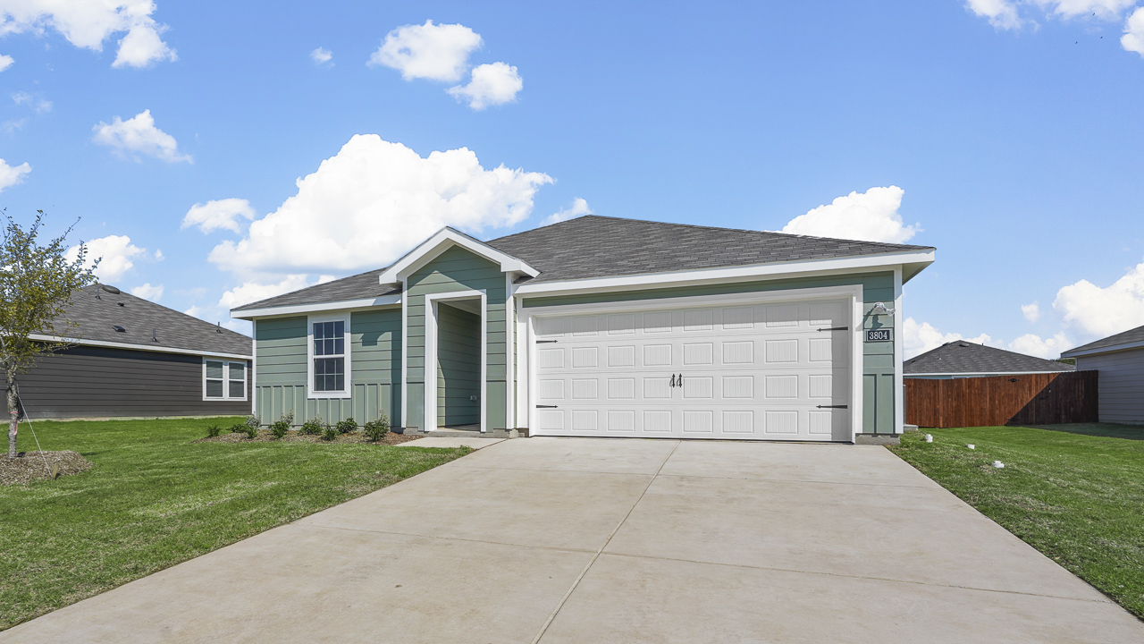 X40J Justin Floorplan at Corsicana Commons in Corsicana, TX - 1 Story 4 Bedroom 2 Bathroom