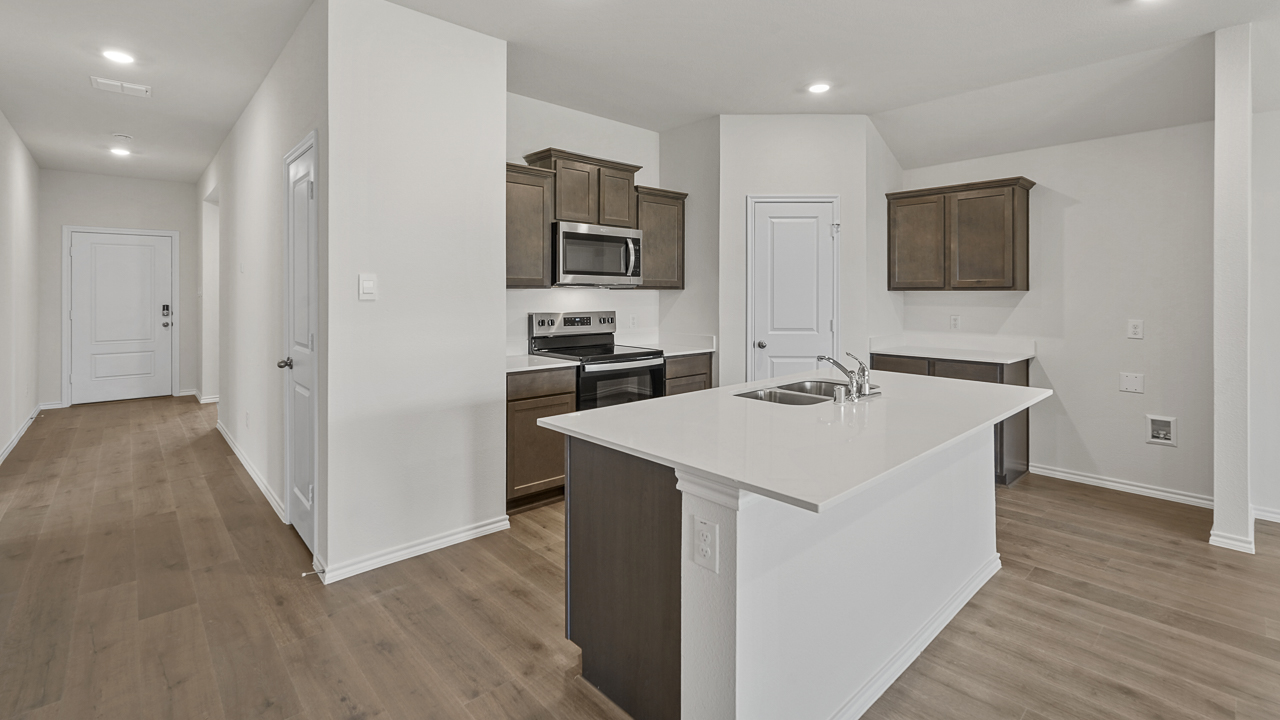 X40J Justin Floorplan at Corsicana Commons in Corsicana, TX - 1 Story 4 Bedroom 2 Bathroom