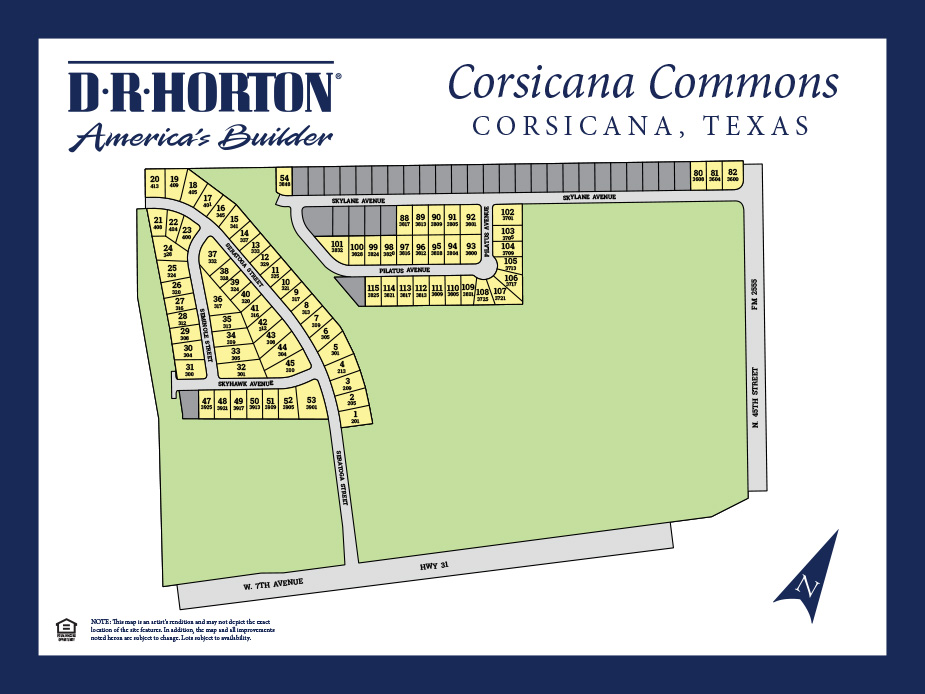 Static Lot Map