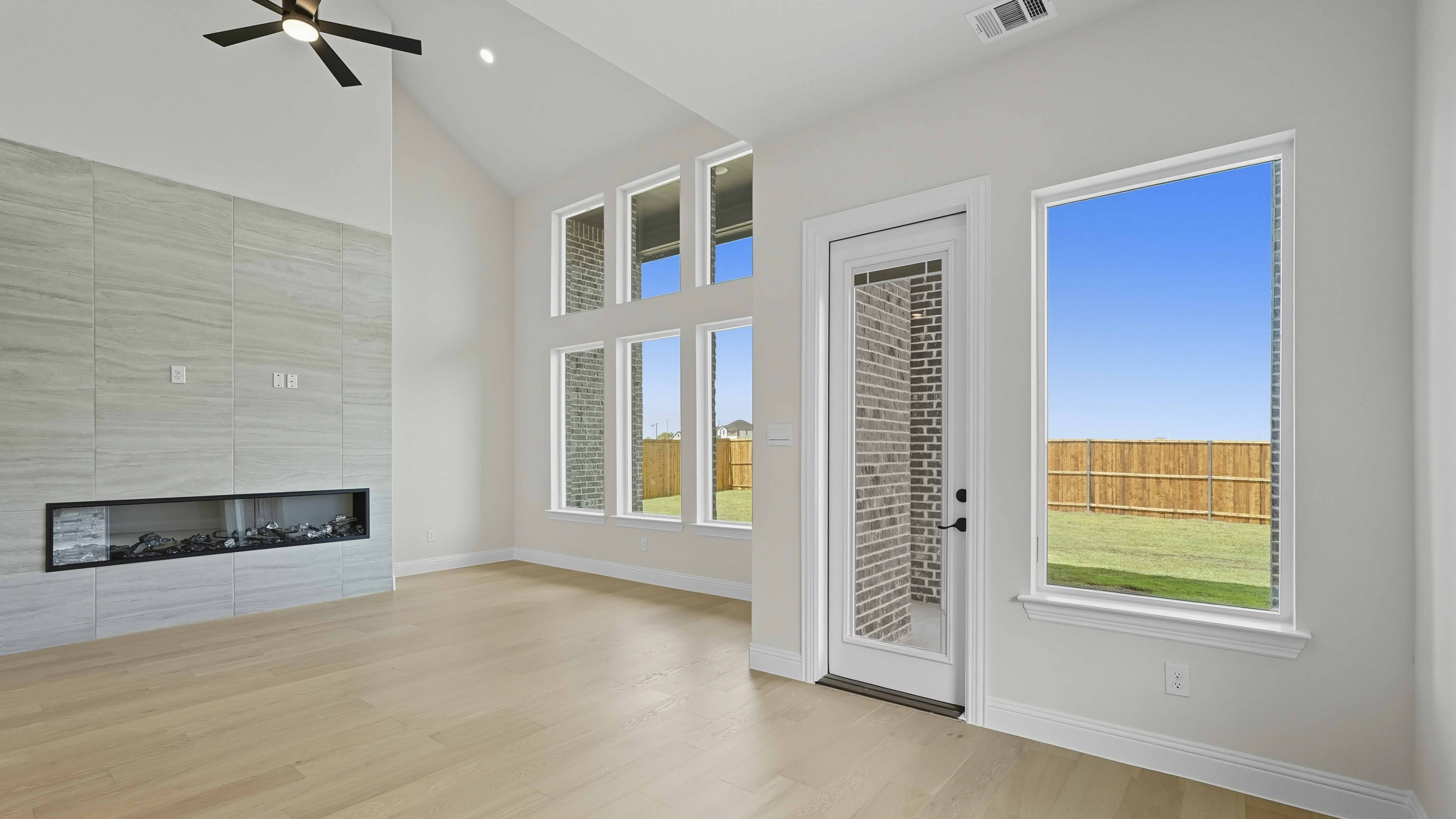 dining and living area