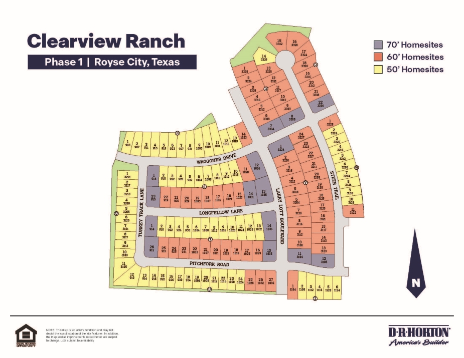 Static Lot Map