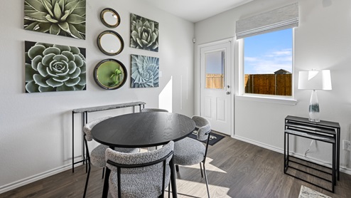 Breakfast Nook with window and table