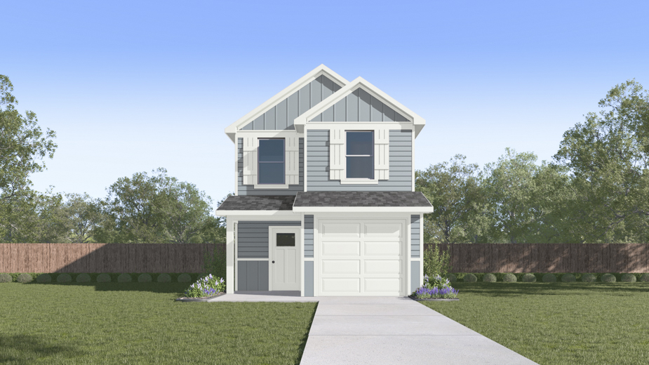 rendering of a cottage home