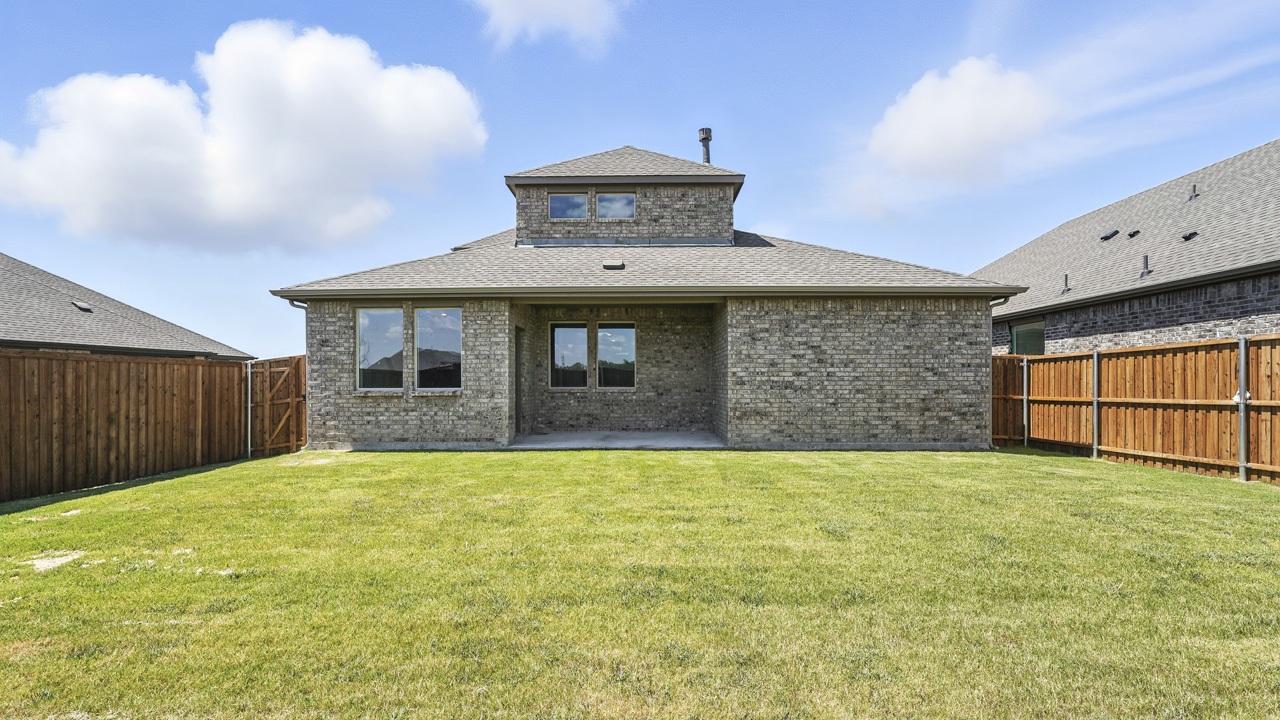 back exterior of home