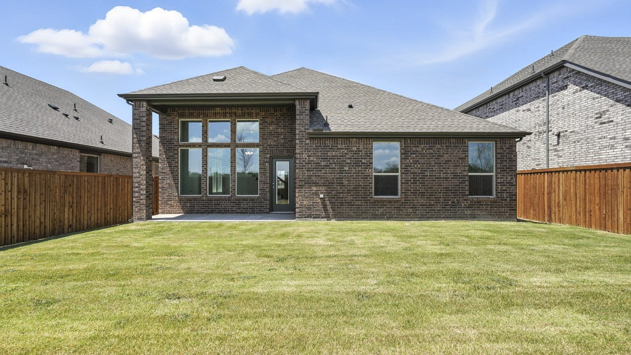 Exterior of back of the home