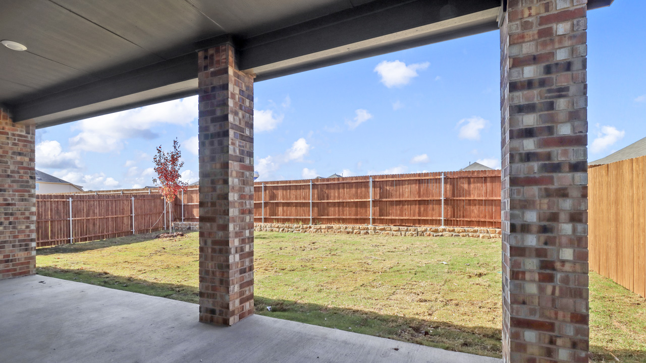 back exterior of home