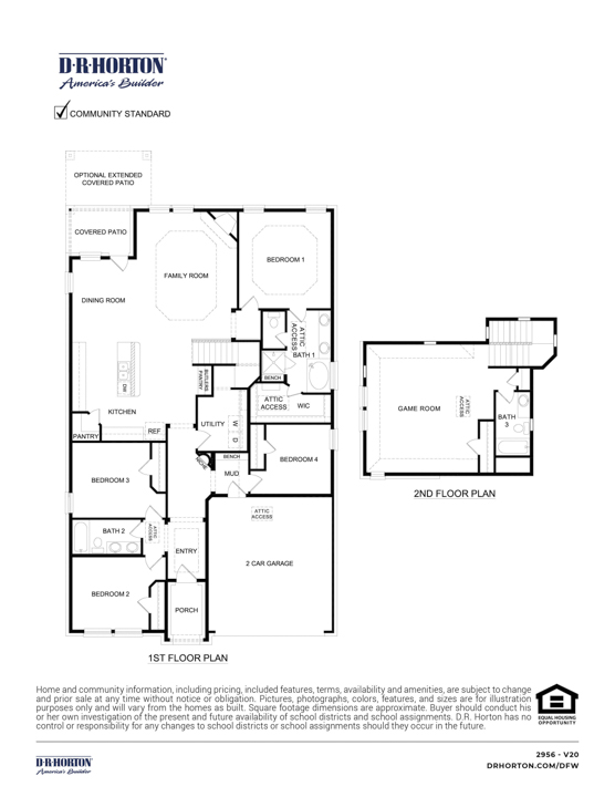 2956 floorplan rendering image